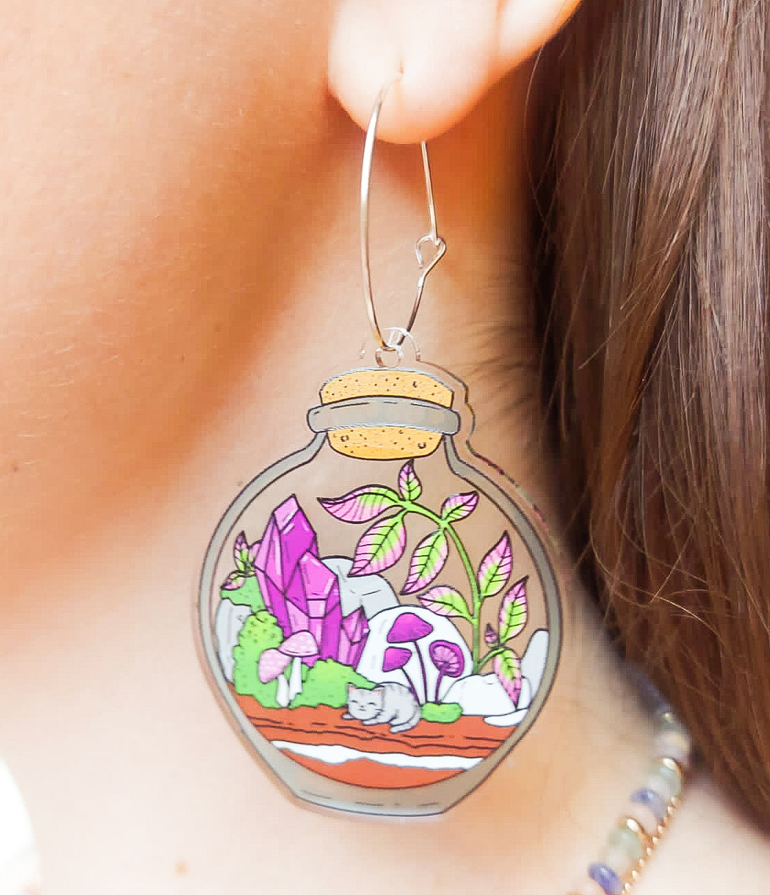 Feline Terraria Earrings