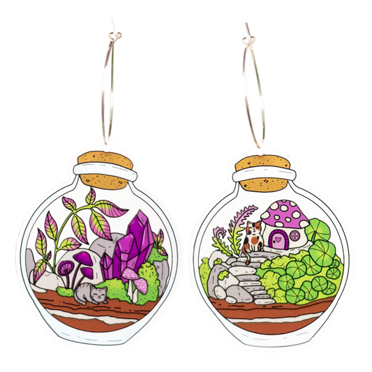 Feline Terraria Earrings