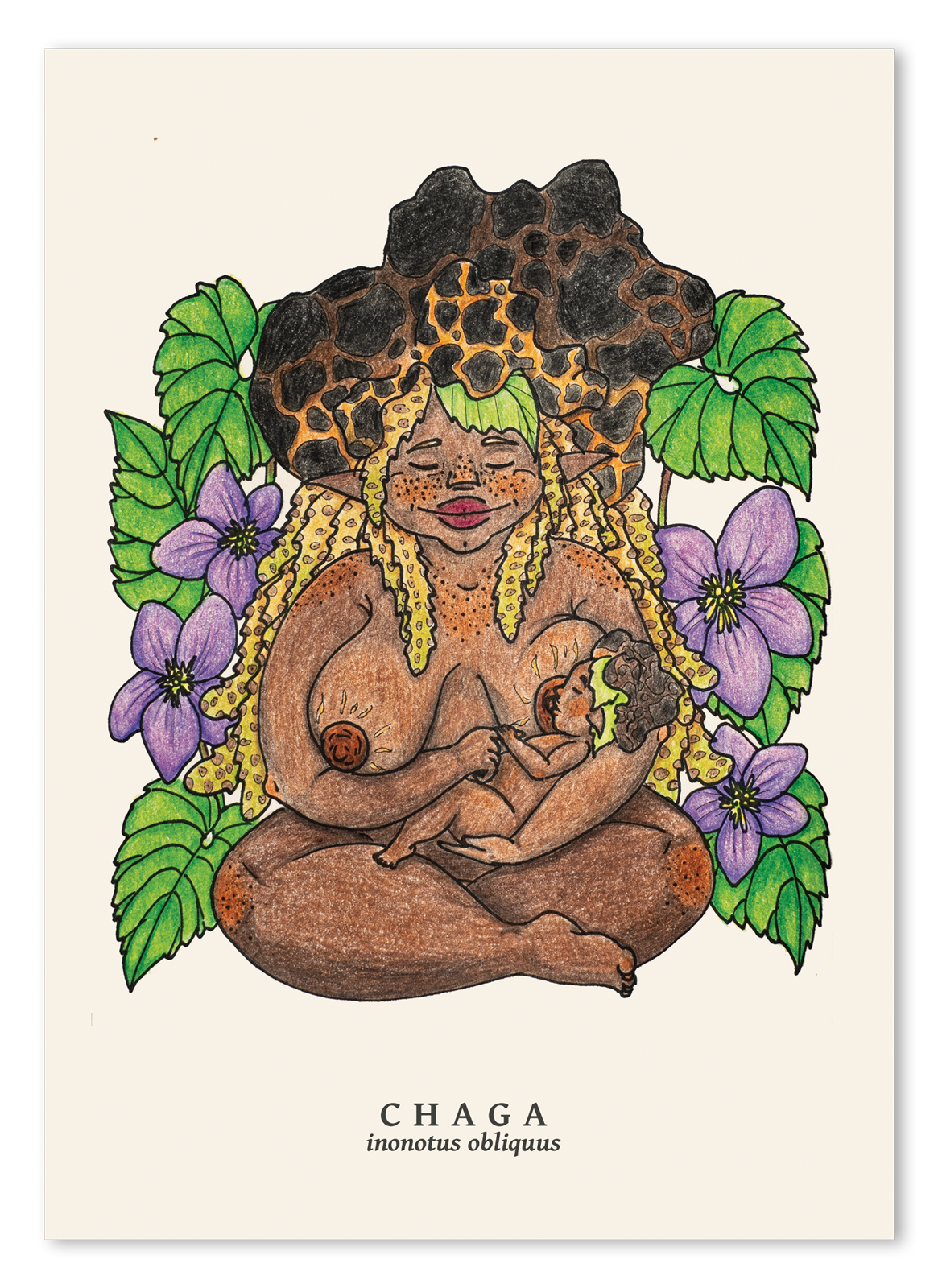 Chaga Breastfeeding Babe