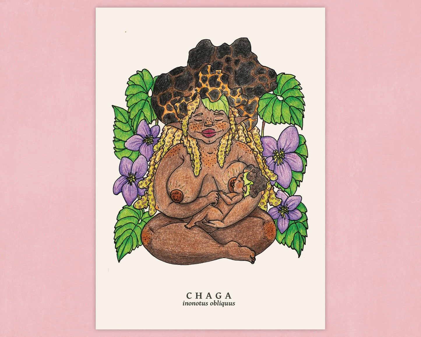 Chaga Breastfeeding Babe